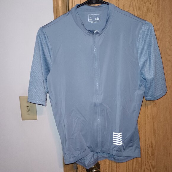 NEW YKYWBIKE Men's Cycling Jersey Short Sleeve Reflective Gray Small - Picture 3 of 6